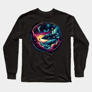 Galactic Odyssey: A Journey Beyond Stars Long Sleeve T-Shirt